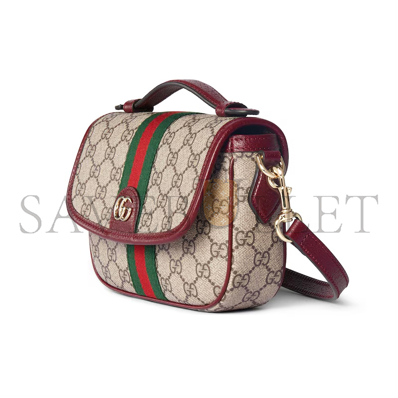 GUCCI OPHIDIA SMALL TOP HANDLE BAG 836843 (20*16*5cm)